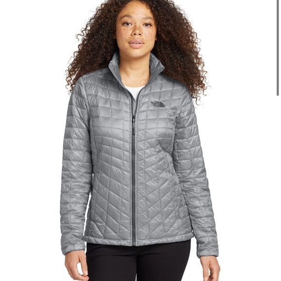 The North Face Jackets & Blazers - Northface Women's ThermoBall Full Zip Grey Jacket Small